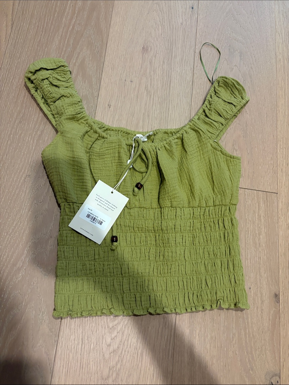NWT Bohme Green top